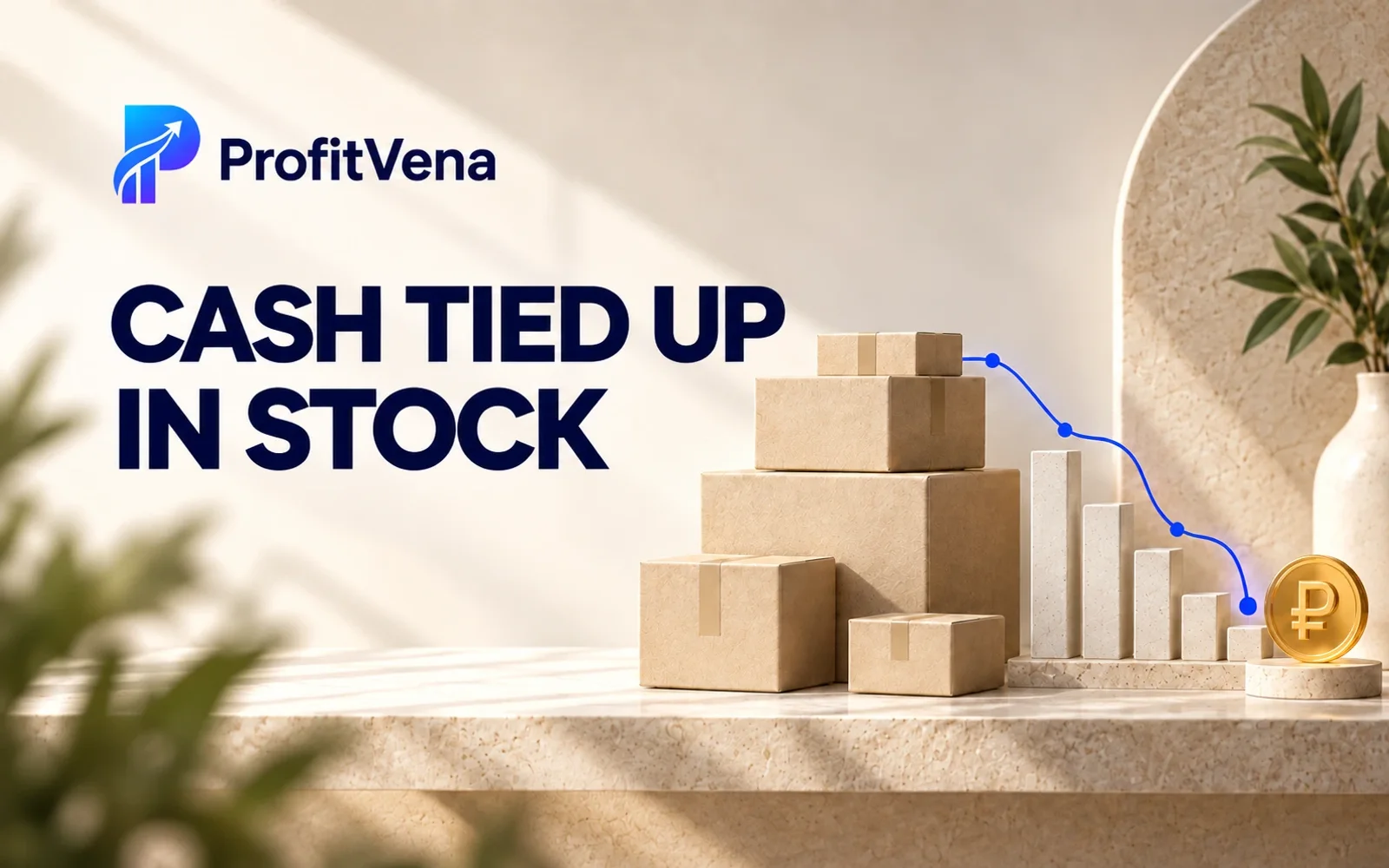 ProfitVena: inventory boxes, slowing sales and cash committed to stock