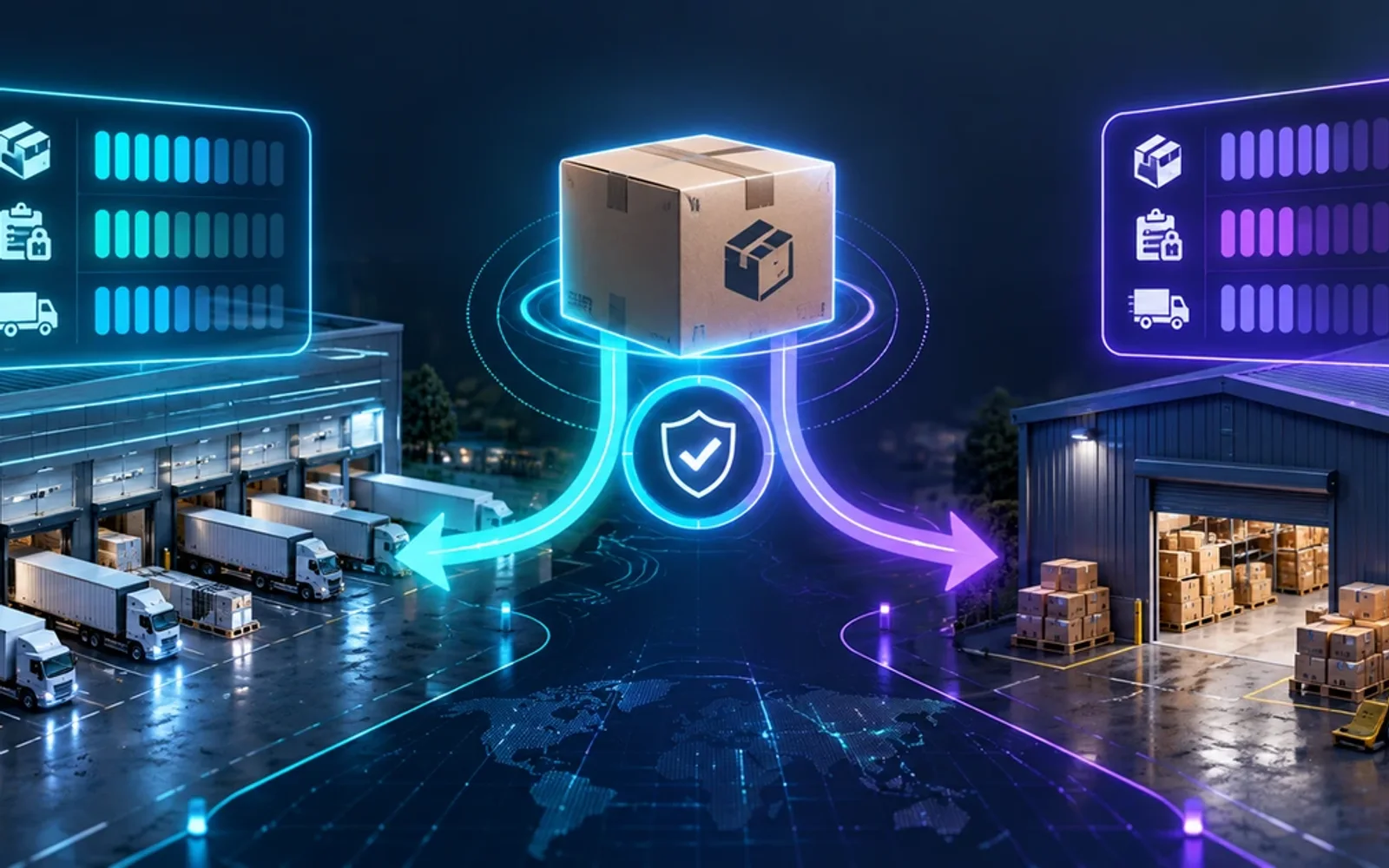 One SKU is allocated between marketplace and seller warehouses without double counting